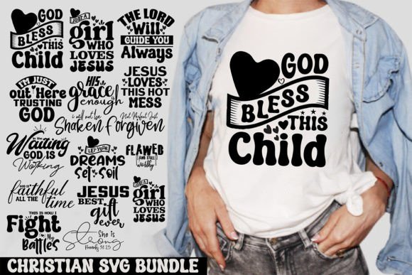Christian Svg Bundle, SVG for T-Shirt Designs