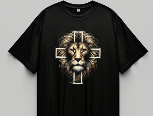 Jesus Lion Png, T-Shirt Designs