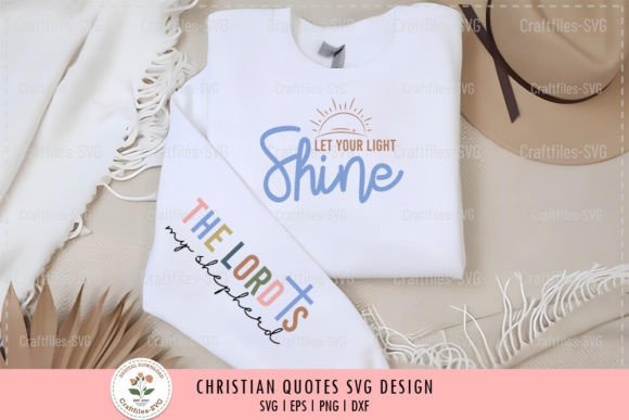 Let Your Light Shine - Christian SVG