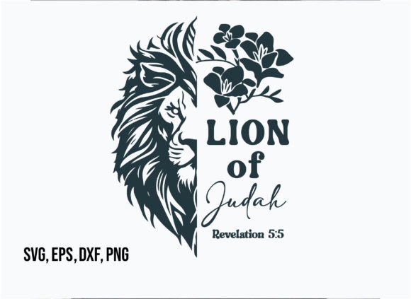 Lion of Judah Svg, Christian Quote, T-Shirt Designs