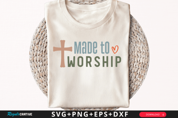 Made to Worship Svg, Christian SVG